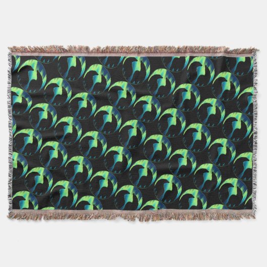 Beer Blanket Northern Lights Beer Throw Blanket Deken (Voorkant)
