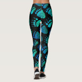 Beer blauw/groen - Leggings (Achterkant)