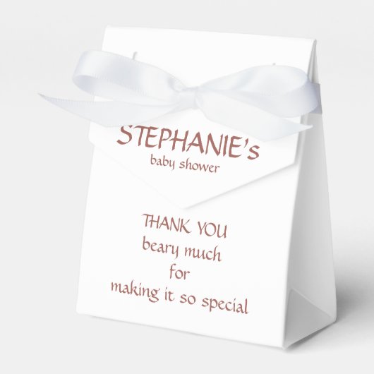 Beer blauw pet kerstdag winterfeest bedankdoosjes (Voorkant Zijde)