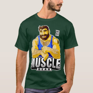 Beer BLAUW UITVOER VAN SPIEREN T-shirt