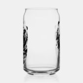 Beer Blikvorm Glas (Links)