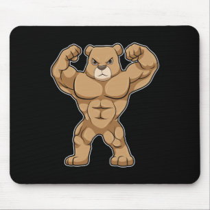 Beer Bodybuilder Lichaamstraining Sport  Muismat