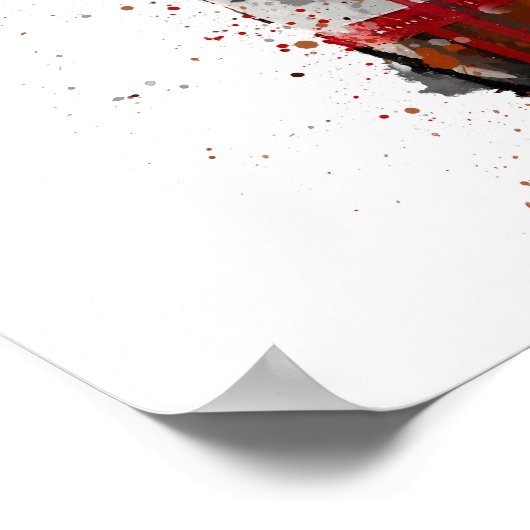 Beer Bottle Wall Art Print 'Amber' (Hoek)