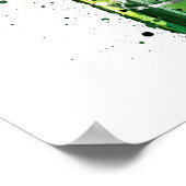 Beer Bottle Wall Art Print 'Malachite' (Hoek)