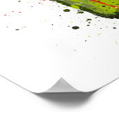 Beer Bottle Wall Art Print 'Peridot' (Hoek)