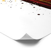 Beer Bottle Wall Art Print 'Rambla Red' (Hoek)