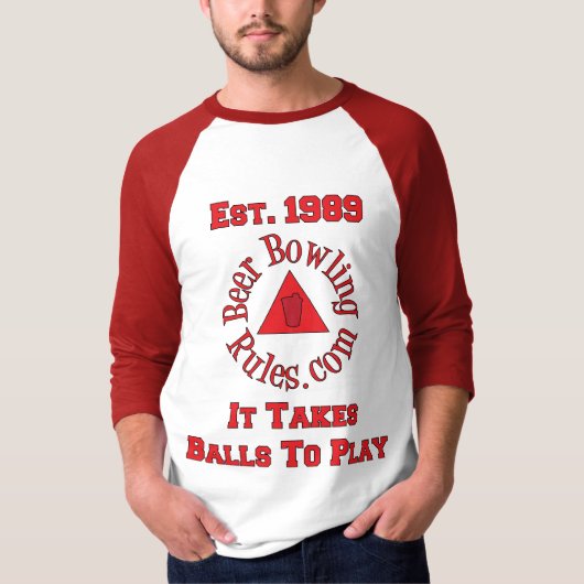 Beer Bowling Regels die het afpakt Shirt (Voorkant)