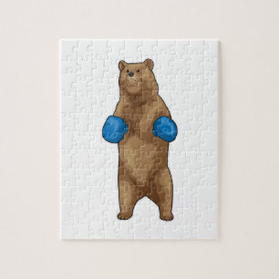 Beer Boxer Boxing-handschoenen Legpuzzel