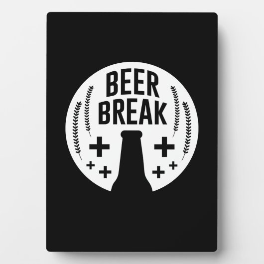 Beer Break Fotoplaat (voorkant)