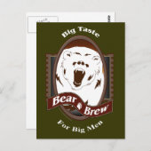 Beer Brew: Briefkaart (Voorkant / Achterkant)