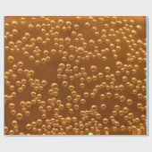 Beer Bubbles Cadeaupapier (Vlak)
