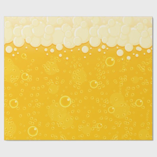 Beer Bubbles 🍺 Cadeaupapier (Vlak)