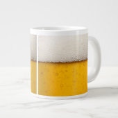 Beer Bubbles Close-up Jumbo Mok (Voorkant rechts)