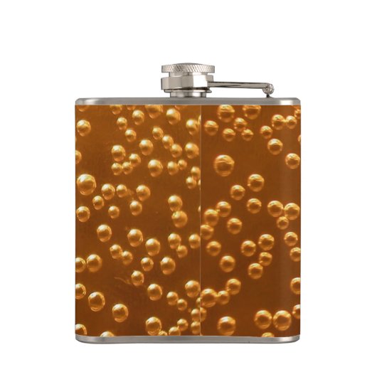 Beer Bubbles Heupfles (Achterkant)