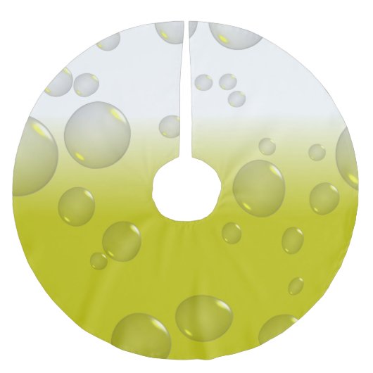 Beer Bubbles Kerstboom Rok (Voorkant)