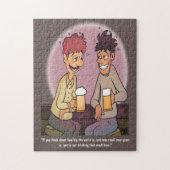 Beer Buddies 252 PC Jigsaw Puzzle (Vertical)