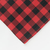 Beer Buffalo Check Mountain Living Fleece Deken (Hoek)