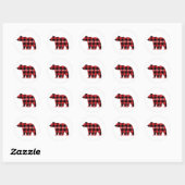 Beer Buffalo Check Pattern Cabine Stickers (Vel)
