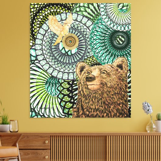 Beer Canvas Afdruk (Insitu (Woonkamer))