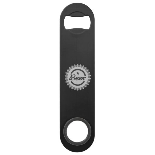Beer Cap Steel Bottle Opener (Devant)