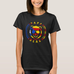 Beer Catalonië Papa Stap Vader Verjaardag Vader S  T-shirt