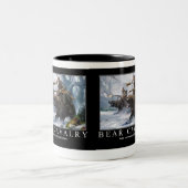 Beer Cavalry Tweekleurige Koffiemok (Center)