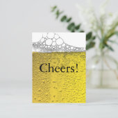 Beer Celebration Briefkaart (Staand voorkant)