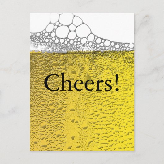 Beer Celebration Briefkaart (Voorkant)