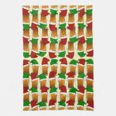 Beer Cheer Kerstmis Theedoek (Verticaal)