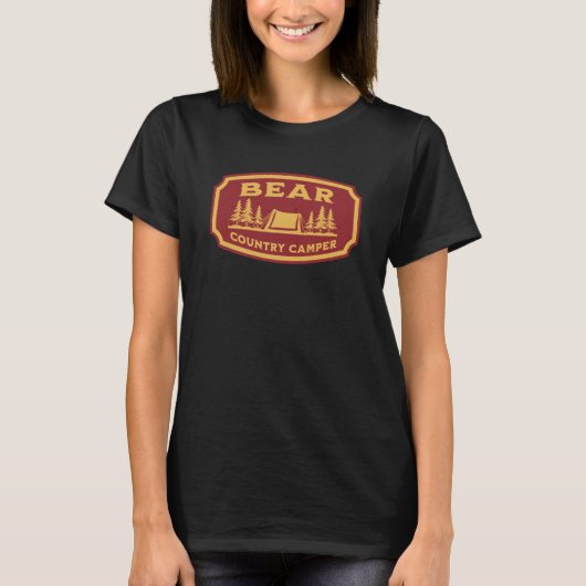 Beer Country Camper T-shirt (Voorkant)