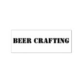 Beer Crafting Rubberstempel (Afrduk)