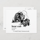 BEER CUB BRIEFKAART (Voorkant / Achterkant)