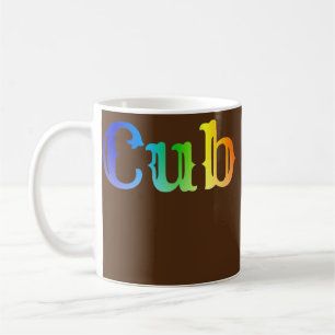 Beer Cub Gay Pride Beer Papa Rainbow LGBTQ Pride Koffiemok