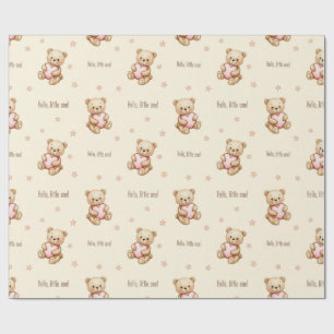 Beer Cubs with Hearts beroemd gemaakt door Natasha Cadeaupapier