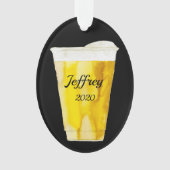 Beer Cup Gepersonaliseerd Ornament (voorkant)