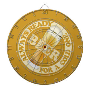 BEER-dartboard Dartbord