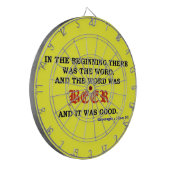 BEER DARTBORD (Voorkant Links)