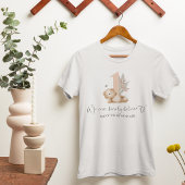 Beer & De Bee Moeder Verjaardag T-shirt