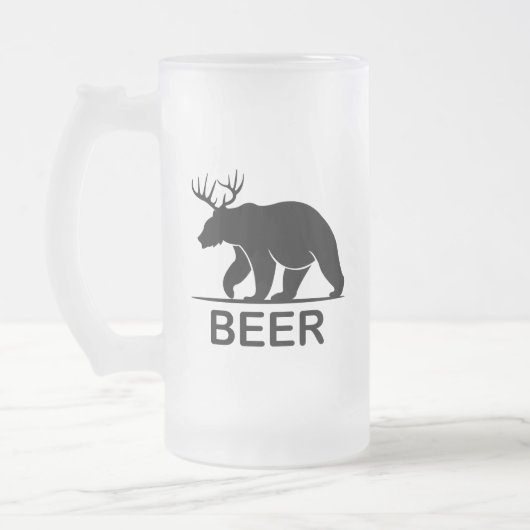 Beer Deer Beer Matglas Bierpul (Links)