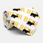 Beer Deer of Beer Stropdas (Opgerold)