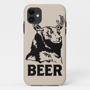 Beer + Der = Bier iPhone 11 Hoesje