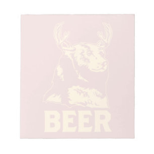 Beer + Der = Bier Notitieblok
