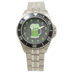 Beer Dertig St Patricks Day Edition Horloge