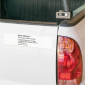 Beer Derty Bumpersticker (Op Truck)
