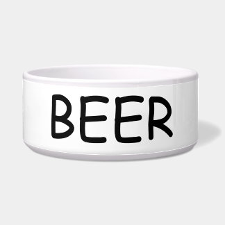 Beer Dog Bowl Voerbakje