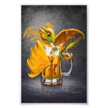 Beer Dragon 4x6 Afdrukken