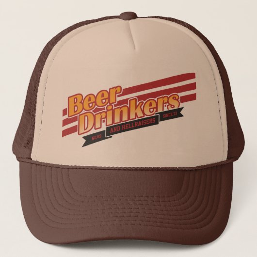Beer Drinkers and Hellraisers Trucker Pet (Voorkant)