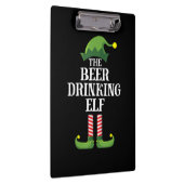 Beer Drinking Christmas Birthday Klembord (Rechts)