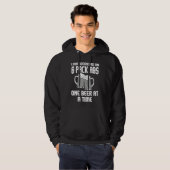 Beer Drinking Craft IPA Brewer Workout Gym Hoodie (Voorkant volledig)