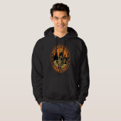 Beer Drinking Grizzly Bear  Quote Hoodie (Voorkant volledig)